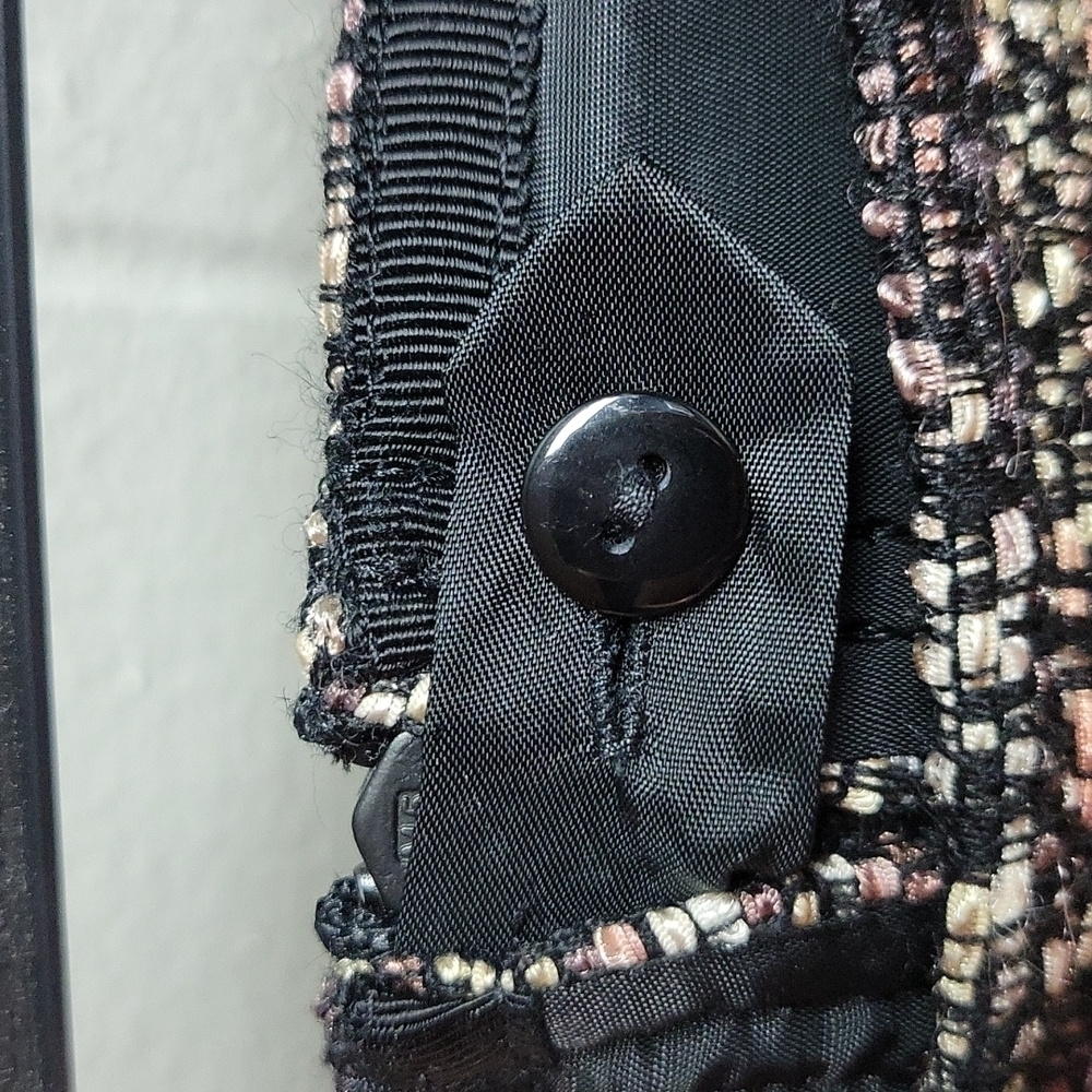 Lafayette 148 Tweed Midi Skirt Zip Split - Picture 7 of 14
